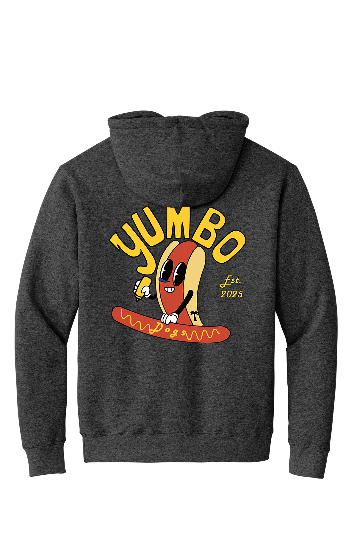 Fleece Pullover Official Logo Hoodie