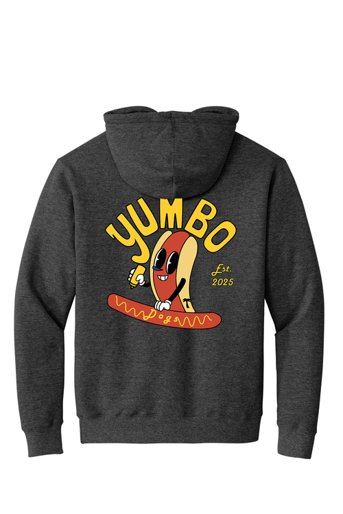 Fleece Pullover Official Logo Hoodie