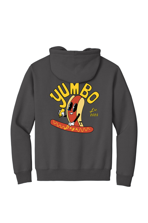 Fleece Full-Zip Official Logo Hoodie