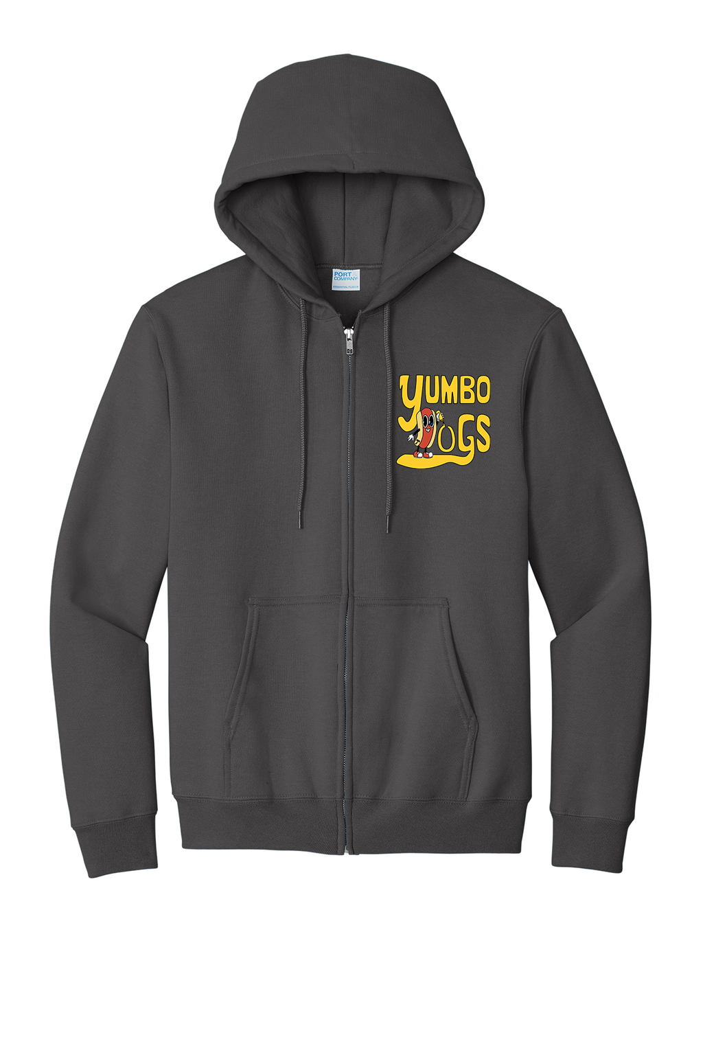 Fleece Full-Zip Official Logo Hoodie